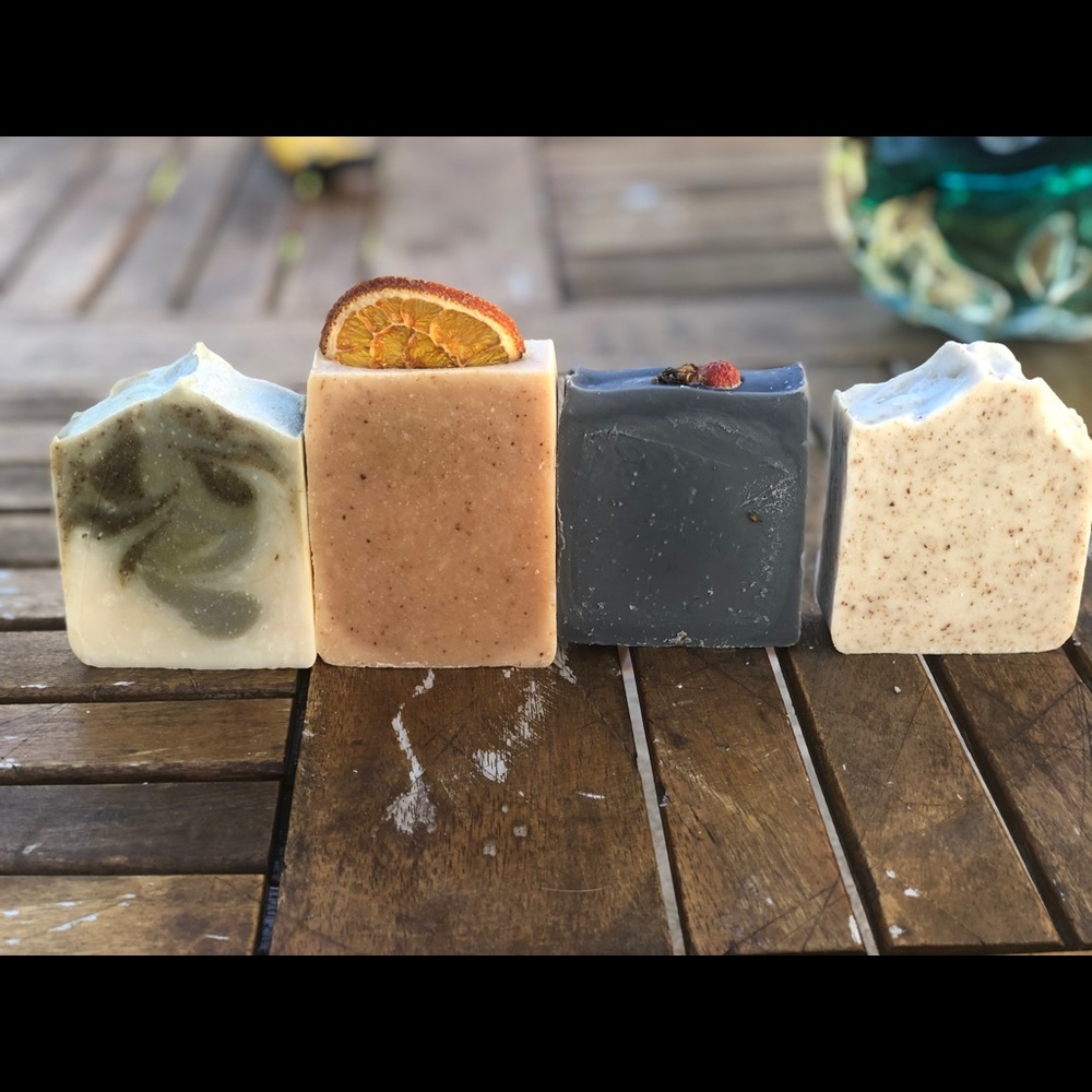 4 artisan soap. Mix and match
